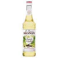 Сироп для кофе и коктейлей Monin Французская Ваниль 0,7 л