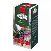 Чай черный Ahmad Tea English Breakfast (Английский Завтрак) 25 пакетиков