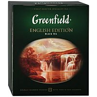 Чай в пакетиках Greenfield English edition (Инглиш Эдишн) чёрный 100х2 г арт. 1383-09
