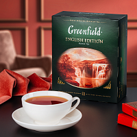 Чай в пакетиках Greenfield English edition (Инглиш Эдишн) чёрный 100х2 г арт. 1383-09