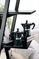 Гейзерная кофеварка Bialetti Moka Express Черная 3 порции СЛ