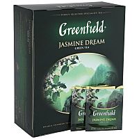 Чай в пакетиках Greenfield Jasmine Dream ароматизированный 100х2г арт.0586-09