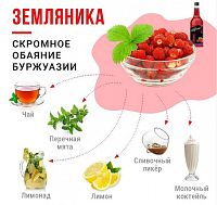 Сироп для кофе и коктейлей Davinci Gourmet Земляника 1 л