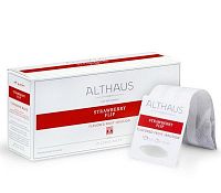 Чай фруктовый пакетированный Althaus Strawberry Flip 20Х4 г