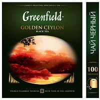 Чай в пакетиках Greenfield Golden Ceylon (Голден Цейлон) 100х2 г арт.0581-09