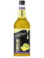 Сироп для кофе и коктейлей Davinci Gourmet Fruit Innovations Лимон и лайм 1 л