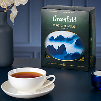 Чай в пакетиках Greenfield Magic Yunnan (Меджик Юньнань) чёрный 100х2 г арт.0583-09