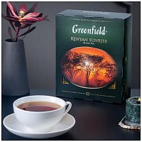 Чай в пакетиках Greenfield Kenyan Sunrise (Кениан Санрайз) 100х2 г. арт.0600-09