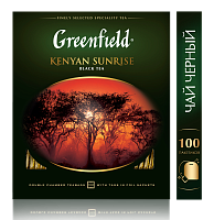 Чай в пакетиках Greenfield Kenyan Sunrise (Кениан Санрайз) 100х2 г. арт.0600-09