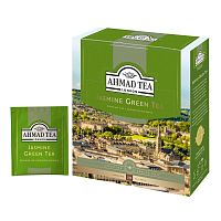 Зеленый чай Ahmad Tea Jasmine Tea (Зеленый с жасмином) в пак.100*2 гр.