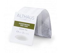 Чай зелёный пакетированный Althaus Gunpowder  Zhu Cha 15х4 г
