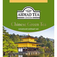 Зеленый чай Ahmad Tea Chinese Green Tea (Китайский Зеленый) 100 пакетиков