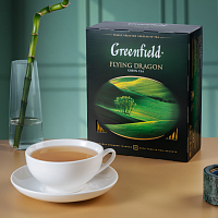 Чай в пакетиках Greenfield Flying Dragon (Флаинг Драгон) зелёный 100х2г арт.0585-09